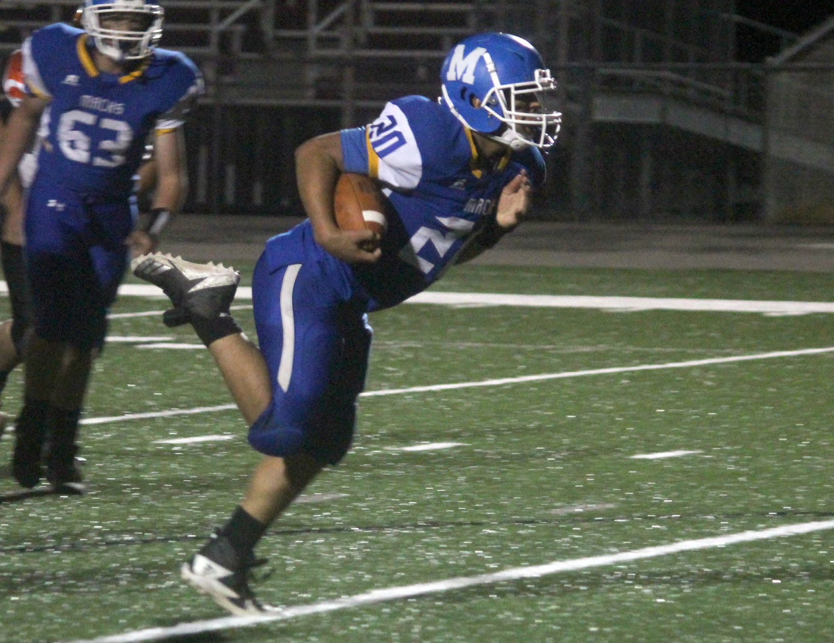 Phillips at McDonell football 9-27-19